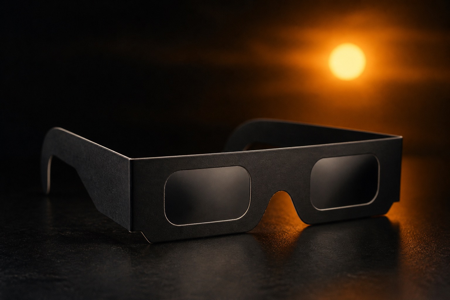 Lunettes d’observation d’éclipse solaire certifiées